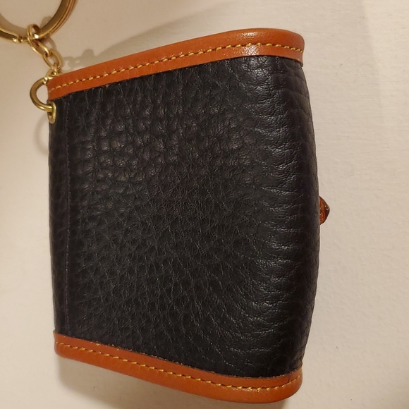 Vintage Dooney & Bourke All Weather Leather - Over Under Duck - Key Caddy - Picture 3 of 9